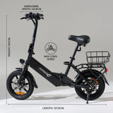 Zinc Formula E Venture Electric Seated Scooter